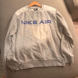 Nike Air Crewneck Sweatshirt – Oatmeal/Cream, Size M
