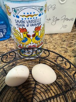 Chicken eggs