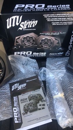 Polaris RZR Pro R Rear Speakers