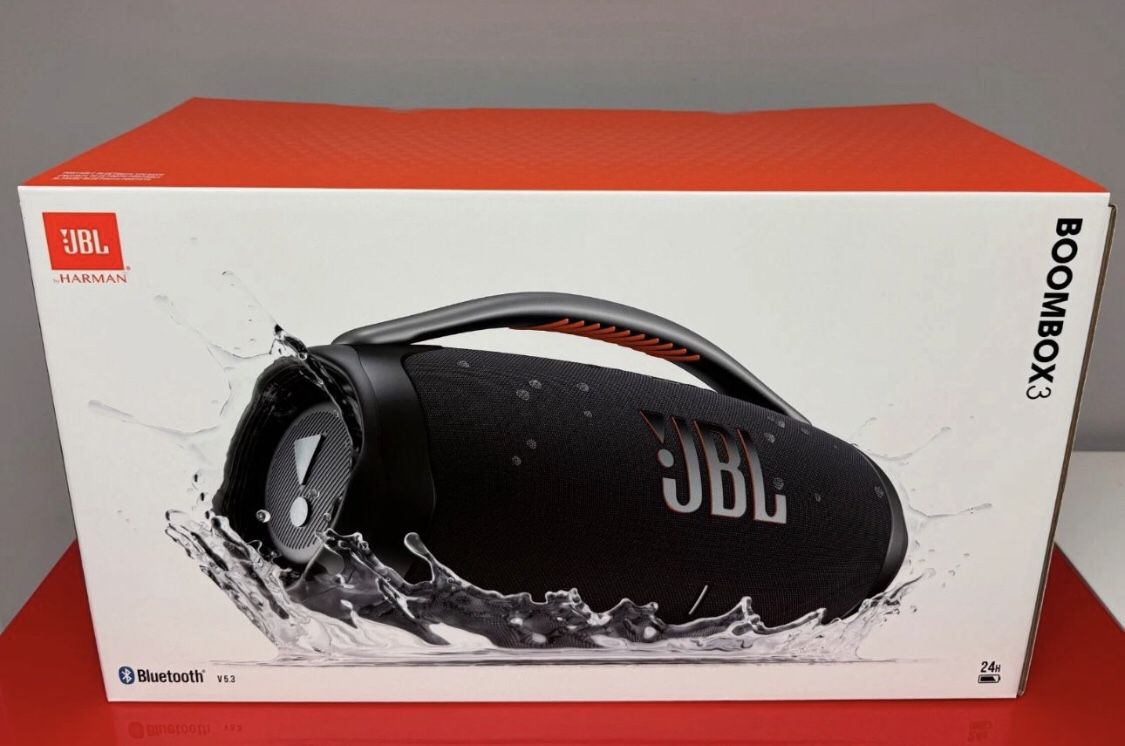 JBL boombox3 portable Bluetooth speaker