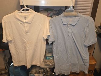 7 boys uniform polo tops