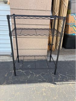 3-Tier wire shelving rack