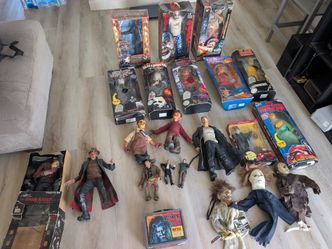 VINTAGE HORROR FIGURES COLLECTION  (((SOLD AS A BUNDLE)))