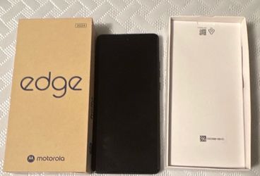 Motorola edge (2024) 256GB Black 6.6in 5G LTE 50MP Snapdragon 7s Gen 2 Box