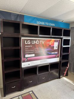 BIG TV STAND For Tv 60”