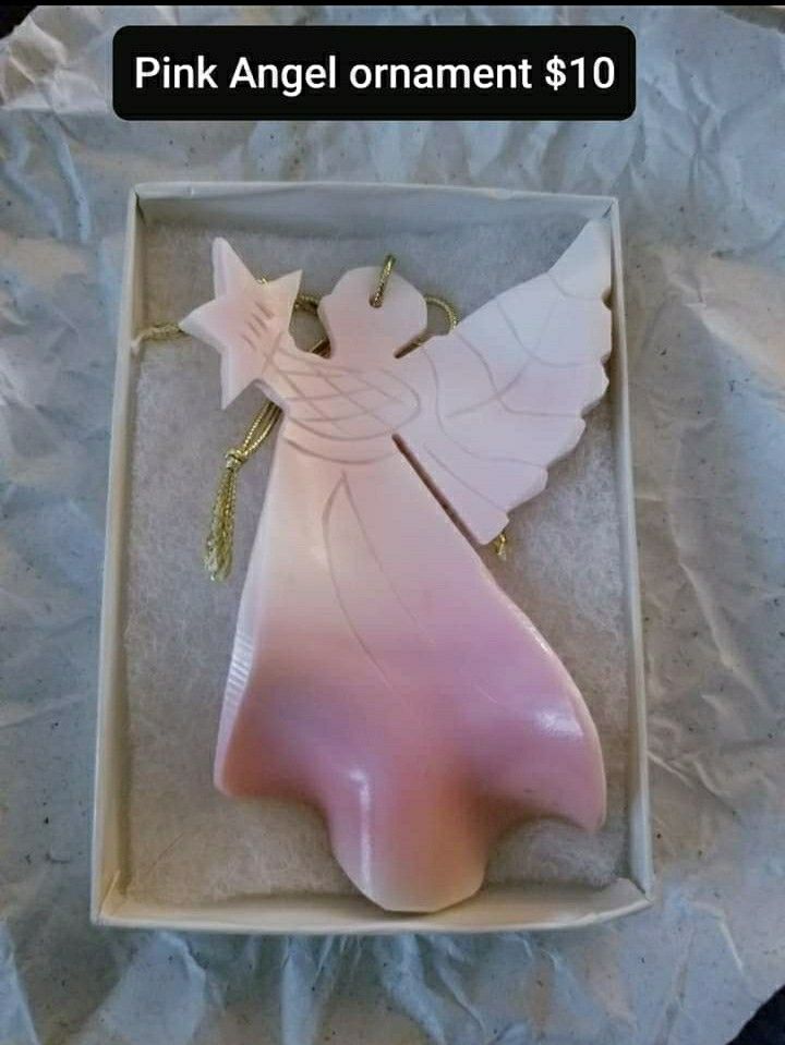 Pink Angel ornament