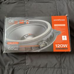 6.5” Ford/Lincoln Powerbass Speakers With Tweeters