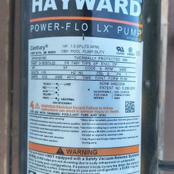 Hayward Power-Flo LX Pool Pump