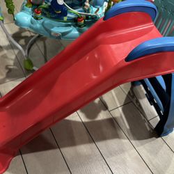 Toddler Slide, Swing Table And Pen