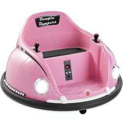 Best Choice Products 6V Electric Kids Ride On Bumpin Bumper Car, 1.5 - 6 Years Old