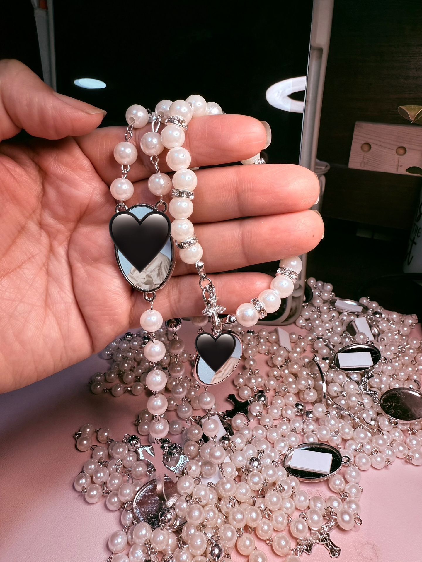 Rosario Pulsera Memorial Rosary Bracelet 