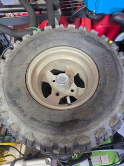 Golf cart wheels