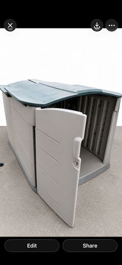 Storage Shed Rubbermaid Horizontal Resin $175