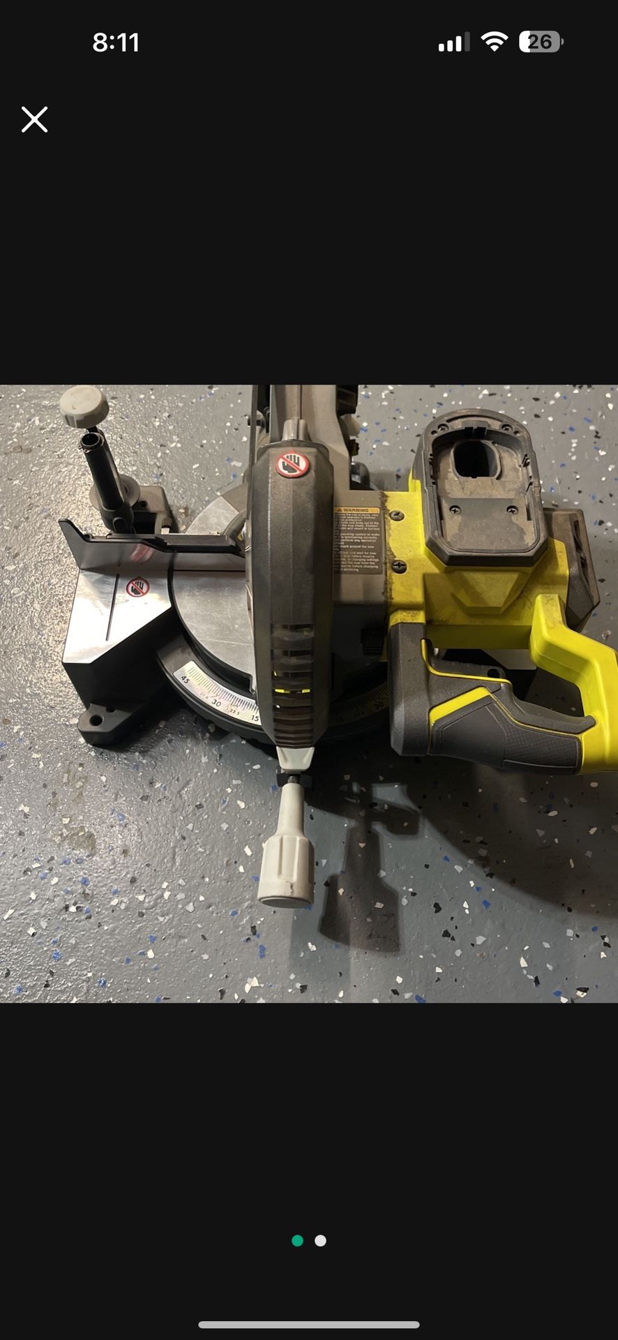 Ryobi Miter Saw