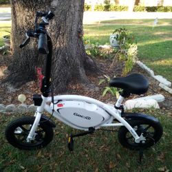 E Bike Gocio 500W Foldable Electric Bicycle 14-in For Women And Teenagers 