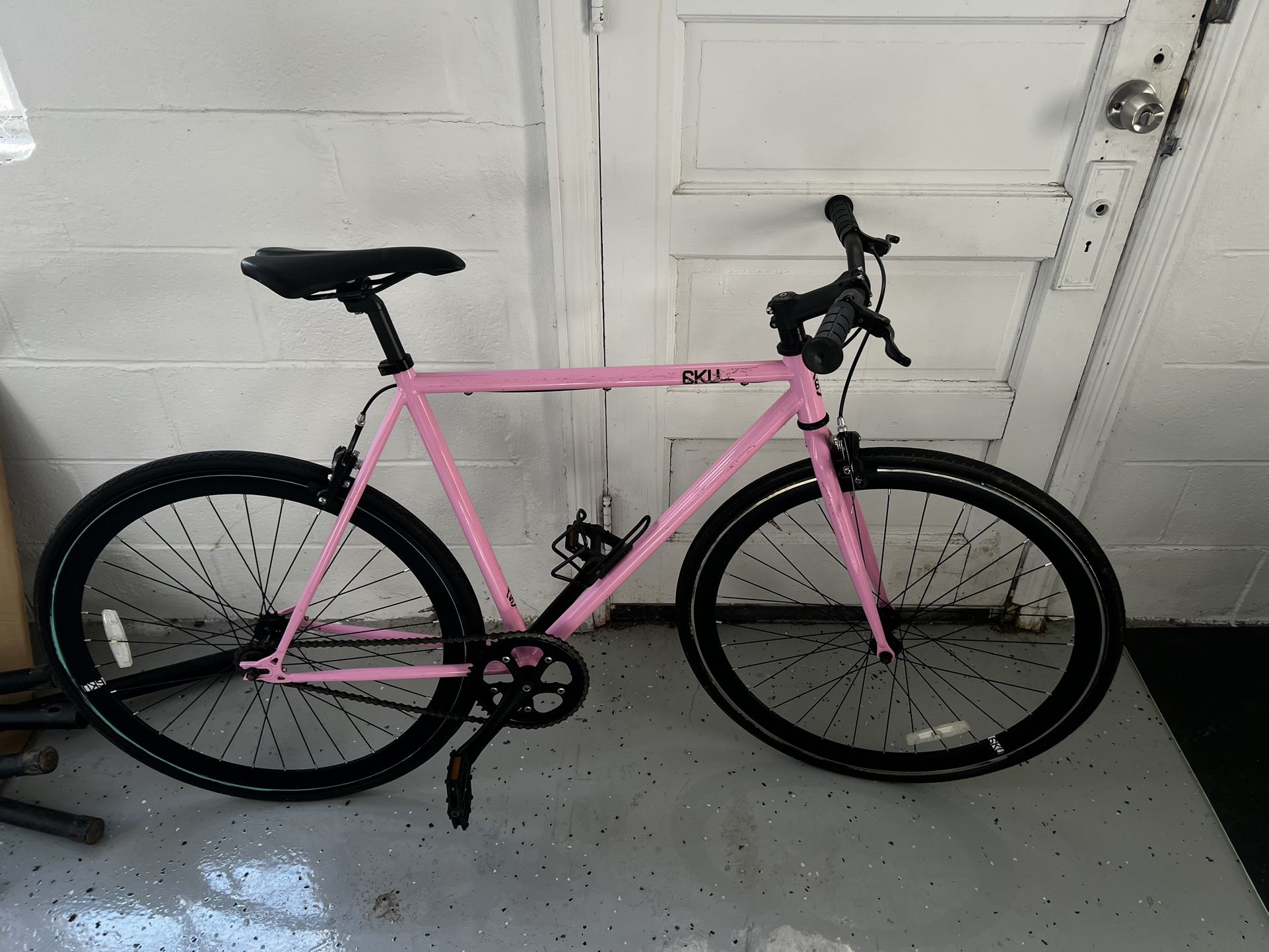 Pink road Bike - One Speed, 51cm Frame, Great Condition!