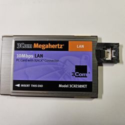 PCMCIA LAPTOP LAN CONNECT CARD 