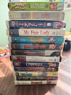 Kids vhs tapes