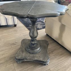 Hard Wood End Table.