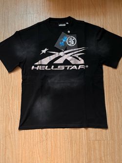 Hellstar Reflective Logo Tee Black