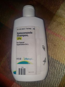 Total of 25 ,4 fl oz   Ketoconazole shampoo
