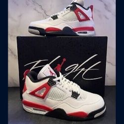 Jordan 4 Red Cement Size 10 