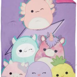 Squishmallow Snuggle Throw Blanket 