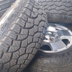 4 New Tires Toyota Tundra 