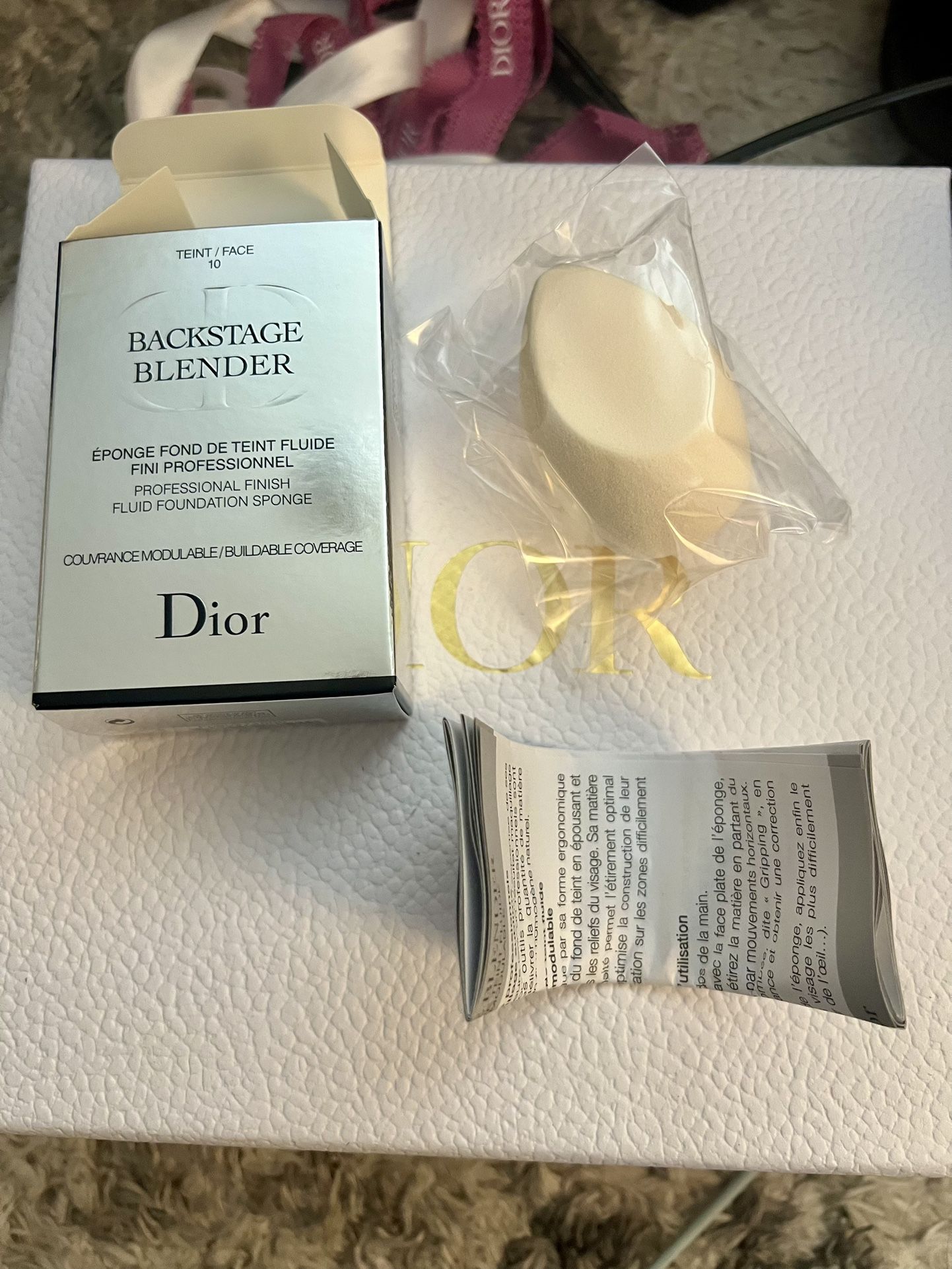 Dior sponge 