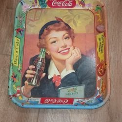 Vintage  Coka Cola Tray 