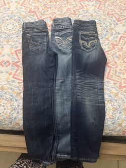 Lot of 3  size 12R Dark Wash Denim Jeans
