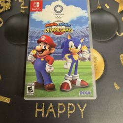 Mario Sonic Olympic Games Nitendo Switch