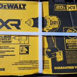 DEWALT 20V COMPACT CORDLESS 1/2" HAMMER DRILL 2 SPEED (TOOL ONLY)