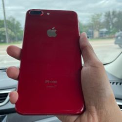 Red iPhone 8 Plus 