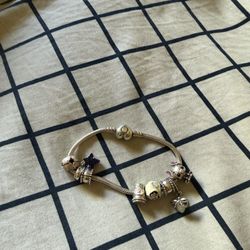 Authentic Pandora Disney Charm Bracelet 