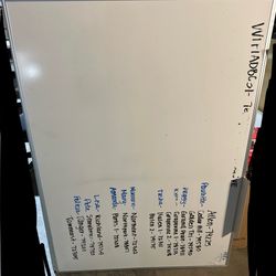 Whiteboard Dry Erase Board