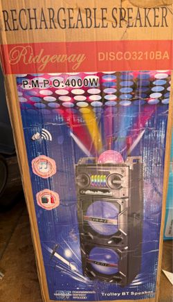 Party speaker
