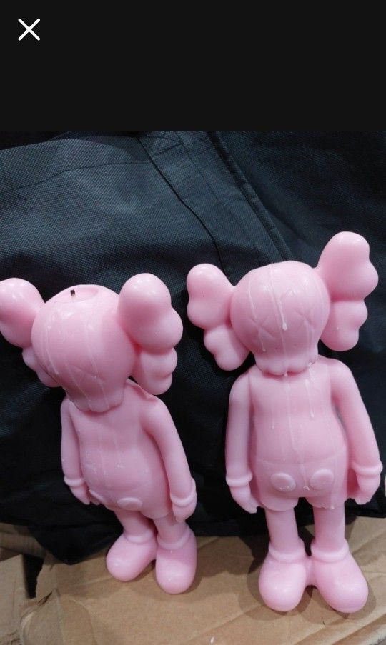 12inch Kaws  Strawberry Scented Wax Candles 