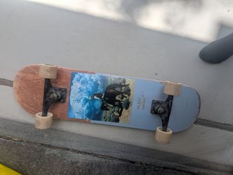 Skate board barelt used