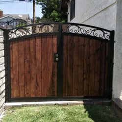 Gate With Wood