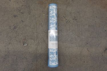 6′ x 2′ Laura Ashley Merley Blue Non-Slip Kitchen Runner Rug