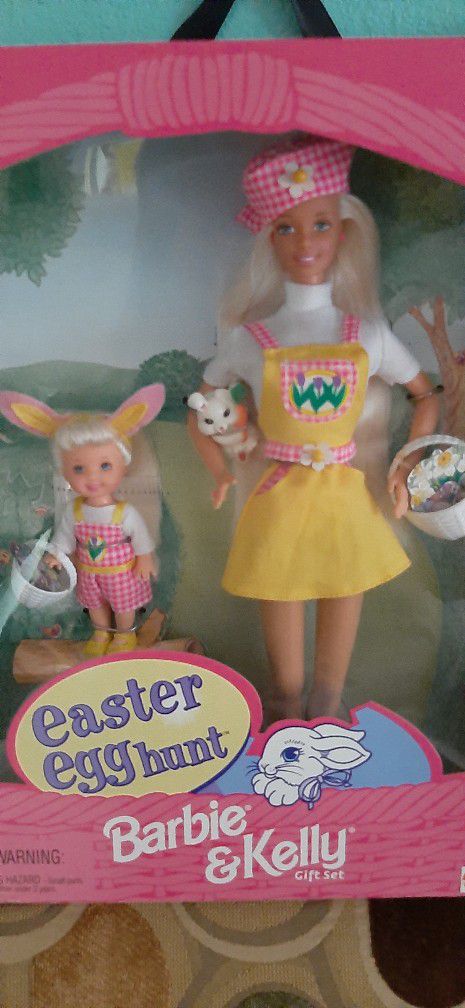 1997 Easter Egg Hunt Barbie Collectible 