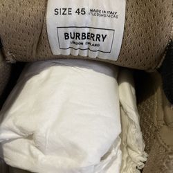 Burberry Regis Archive Beige White