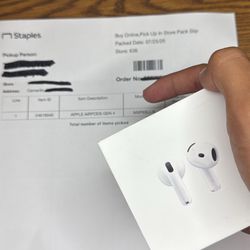APPLE AIRPODS 4 GENERATION (Authentic)