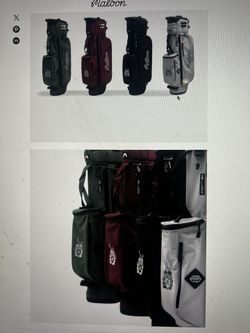 Malbon Golf x Jones Bags Cardinal Crest Golf Bag for Sale in Malbon Golf x Jones Bags Cardinal Crest Golf Bag for Sale in