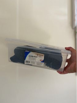 Office Depot Clear Plastic Shoe Storage Boxes – $3 Each