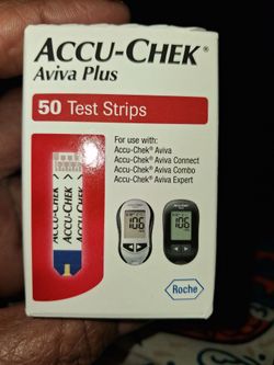 Accucheck test strips