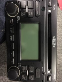 Jensen 2 din stereo with weather channel