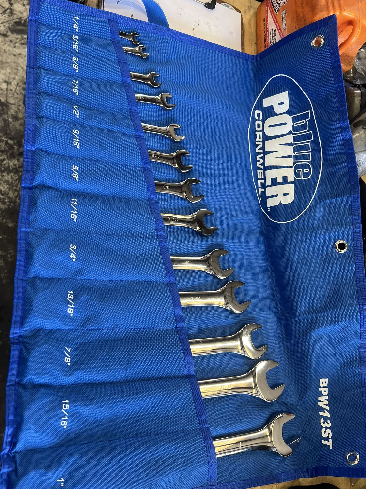 Cornwell 13 Piece Standard Wrench Set