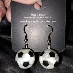 Soccer Earrings 